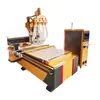 Fabricantes de líneas de producción de muebles de panel máquina de corte de láminas de carga y descarga totalmente automática centro de procesamiento para madera
