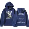 Sudadera con capucha impresa para hombre de la gira del álbum 2025 del cantante Melendi, Ropa deportiva Harajuku, Hip-Hop, Informal, Otoño e Invierno