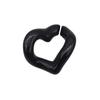 20*19mm acrílico color pequeño fresco amor forma de corazón hebilla de cadena abierta pulsera cadena de muñeca accesorios de joyería diy