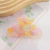 Gurex Clip de Color Dulce de Dopamina Pinza Dulce Natural para el Cabello Pinza Tiburón para el Cabello Trasero de Mujer Accesorio para el Cabello