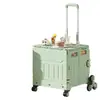 Carrito de compras de ocho ruedas personalizado por el fabricante para uso doméstico, plegable para compras y uso al aire libre, adecuado para recoger paquetes, venta al por mayor desde la fuente