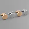 Amazon Cross-Border Nova Rodada Botões de Punho Liga de Zinco Galvanizado Esculpido Xadrez Botões de Punho Camisa Social Formal Botões de Punho