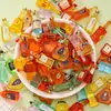 Transmissão ao Vivo Celebridade da Internet Popular Copo de Chá com Leite DIY Brinquedo de Resina Artesanal Miniatura Garrafa Mini Sprite Bebida Gaseificada