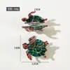 Presilha de Cabelo Fofa Desenho Animado Animal Série Oceano Pequena Imitação Acetato Concha Golfinho Estrela do Mar Franja Lateral Filhote
