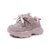 Sapatos para Meninas 2026 Novo Modelo Tênis Confortáveis com Solado Macio, Tênis Princess com Laço e Lantejoulas para Meninas
