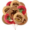 Decoración de Globos para Fiesta Temática Vaquera del Oeste Transfronteriza Globos de Vaquero del Oeste Vaquero del Oeste Globos al por Mayor en Stock