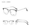 Gafas DR.LOLLY, montura ultraligera de titanio puro para miopía, montura Danyang, montura negra