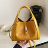 Bolso tipo cubo de moda retro para mujer 2026, bolso de hombro y cruzado de estilo diario