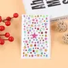 Pegatinas 3D de Gemas de Diamante de Cristal para Niños Estrellas Corazones Estrellas de Cinco Puntas Pegatinas Decorativas para Funda de Teléfono Pegatinas de Corazón