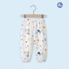 Pantalones antimosquitos para niños, de verano, finos, de algodón puro, informales, para niñas, de primavera y verano, bombachos holgados para bebés