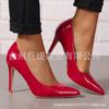 Juti comércio exterior plus size sapatos femininos da moda desejo Amazon moda saltos altos brilhantes sapatos femininos transfronteiriços