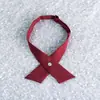 Corbata Roja Escolar para Sentido de Pajarita Libre Uniforme JK Cuello Flor Ropa de Navegación Japonesa Accesorios Estilo Universitario Femenino Versátil de Moda