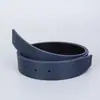 Correa de Silicona Perforada de Cuero Granulado de Capa Superior de 3.4 mm, Suministro Directo desde la Fábrica de Origen, Producto Semi-Terminado de Correa Resistente al Desgaste con Hebilla de Pin