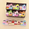 Câmera de Desenho Animado Shin-Chan Sacola Surpresa Acessório Fofo DIY Pingente Chaveiro Boneca Ornamento de Mesa Acessório de Resina