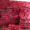 Bendición de motocicleta con cinta roja y tira de tela roja para entrega, cinta de seguridad de tienda 4S, hilo rojo para coche, cinta roja para coche nuevo
