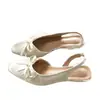 Nuevas Mules de Estilo Francés para Primavera/Verano 2026 con Punta Cerrada, Tacón Bajo, Zapatos Suaves para Mujer, Zapatos Individuales Versátiles para Comercio Transfronterizo