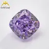 Diamante de carbono alto cortado en hielo, surtido de colores cuadrados gruesos, venta al por mayor de piedras sueltas del fabricante, zirconia cúbica sintética