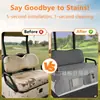 Funda de Asiento para Carrito de Golf Clubcar Transfronteriza Universal Impermeable Antideslizante Transpirable Cojín para Asiento de Carrito de Golf