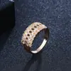 Explosiones Transfronterizas Europeas y Americanas Pulsera Clásica de Latón Chapado en Oro con Circonita Anillo de Personalidad Joyería Pulsera Venta al por Mayor
