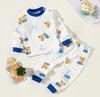 Conjunto de Algodão para Casa Outono e Inverno 2026 Roupa Íntima de Manga Longa Primavera para Meninos e Meninas, Pijama de Outono para Crianças Maiores, Roupa Infantil