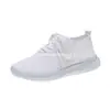 Venta Directa de Fabricantes Transfronterizos Europeos y Americanos Zapatos Casuales Deportivos 2026 Transpirables Nuevos de Tejido Fly-Knit Versátiles para Mujer Venta al por Mayor Tallas Grandes