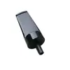 Accesorios para Pipa de Madera de Brezo DIY Boquilla Mango Tipo Sillín Grosor Longitud Cola Pequeña m Filtro Negro