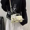 Bolsas Populares deste Ano para Mulheres Verão 2025 Nova Bolsa Satchel de Alta Qualidade Bolsa Quadrada Pequena Bolsa de Ombro Versátil Tendência Estilo Coreano