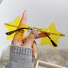 Novo Óculos de Sol Sem Armação Estrela de Cinco Pontas Moda Ins Personalizado Festa Bola de Natal Engraçado Punk Moderno