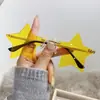 Óculos de Sol Pentagrama Sem Aro Fashion Óculos de Sol Engraçados de Natal Óculos Punk com Personalidade