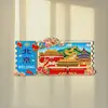 Imanes de Metal para Refrigerador con Estampilla de Ciudad en Stock, Imanes Decorativos Creativos para Atracciones Turísticas y Sitios Culturales
