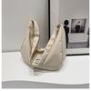 Moda All-match Western Style Verão Nova Grande Capacidade Dumpling Bag Internet Celebrant Handbag Artístico Mulheres Ombro Crossbody Bag