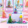 Nuevas Pegatinas en Relieve, Pegatinas de Cristal 3D Estilo Jenga, Pegatinas Decorativas de Dibujos Animados para Niños, Materiales para Journaling