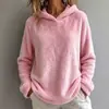 2026 Nova TEMU Europeia e Americana Transfronteiriça Amazon AliExpress Mais Vendido Outono/Inverno Moda Casual Cor Sólida Manga Longa Moletom