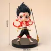 Figuras Decorativas para Pastel de la Celebridad de Internet Nezha y Ao Bing, el Tercer Príncipe Demonio, Cintas Mixtas para Colgar en el Cielo, Inserts Decorativos para Hornear de Cumpleaños Infantil