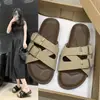 Sandálias Casuais Cruzadas Tendência 2026 para Mulheres, Verão Comércio Exterior Transfronteiriço Praia Uso Externo Tamanho Grande Sandálias Slip-On para Mulheres