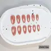 24 PIEZAS Colección de Arte para Uñas Bestseller Transfronterizo Navidad Halloween Flor Uñas Portátiles Ojo de Gato Halloween Piezas de Uñas Portátiles