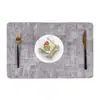 Jogos Americanos Simples, Jogos de Mesa de Luxo Leve, Porta-Copos de Mesa de Jantar de Alta Qualidade, Jogos Americanos Estilo Ocidental, Porta-Copos para Café, Jogos Americanos de Isolamento Térmico para Pratos de Jantar, Sensação de Luxo