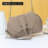 Bolso de Hombro para Mujer de Gran Capacidad Verano Versátil Bolso Cruzado para Mujer Bolso Creativo Lindo de Cadena de Elefante para Mujer Bolso de Cuero para Mujer