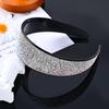 Tiara Cheia de Strass com Dentes Largos, Estilo Coreano Celebridade da Internet, Design Elegante e Simples, Esconde Cabelos Grisalhos e Domina Fios Finos, Exclusivamente para Fornecimento Transfronteiriço