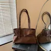 Bolso para Viajes Diarios de Mujer Gran Capacidad 2026 Nueva Moda Bolso de Hombro Simple Bolso de Axila Bolso Tote Retro para Viajes