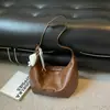 Bolso de Cuero Suave Simple de Gran Capacidad para Mujer 2026 Nuevo Retro Casual Bolso Cruzado Estilo Coreano Hombro Único Viaje Bolso Dumpling