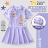 Kapibala Kidsren's Roupa de Banho Infantil Meninas Peça Única Roupa de Banho para Meninas de Meia-Idade Proteção Solar Profissional 2025 Novo Traje Tendência