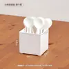 Portapalillos de Mesa Bainabang para Restaurante de Comida Rápida, Caja de Almacenamiento Multifuncional para Palillos Desechables, Cucharas, Popotes, Vasos de Papel y Servilletas