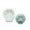 Molde de Silicona para Paletas con Forma de Pata Linda, Molde DIY para Chocolate, Helado, Pudín, Palito de Queso, Molde Blando para Yeso, Velas
