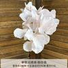 Hortensia Individual Flor de Simulación para Boda Hortensia Pastoral Flor Falsa Hotel Boda Auditorio Fila Decorativa Flor para Camino Flor Insertada de Fábrica