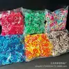 500 Pacotes Argola de Toalha Sem Costura Elástico de Cabelo Infantil Elástico de Cabelo para Bebê Não Danifica o Cabelo Corda de Cabelo Anel de Polegar Corda de Cabeça para Meninas