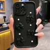 Adecuado para Funda de Teléfono iPhone 16 Promax, Cobertura Completa, Antihuellas, Lazo de Perla, Funda Anticaídas 1514, 1312