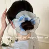 Colección de Scrunchies Dulces y Versátiles Estilo Coreano para Mujer, Estilo Perezoso 2026 Accesorios para el Cabello de Cola de Caballo Baja, Gomas para el Cabello de Gama Alta al por Mayor