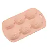 Molde de Silicone fruta melancia morango chocolate Molde DIY Molde de fondant Molde de Goma