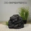 Tapa de alcantarilla Decoración Fibra de vidrio Escultura de piedra falsa Adorno Jardín Paisajismo Equipo de embellecimiento Tapa